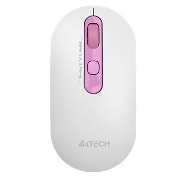 Мышь A4Tech Fstyler FG20 Sakura (белый/розовый)